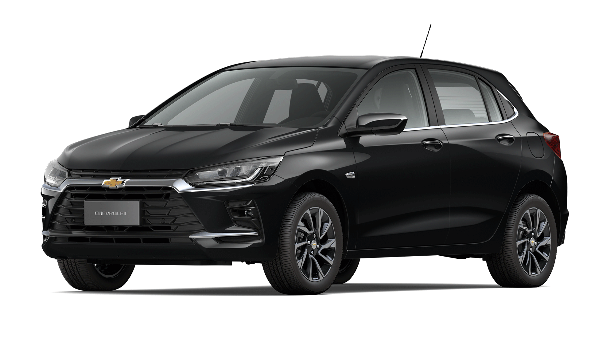 Chevrolet Onix Premier Turbo negro lateral